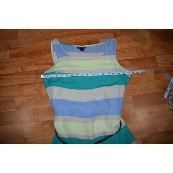 I LOVE RONSON  Women's Sz M Chiffon Maxi DRESS - Picture 4 of 6